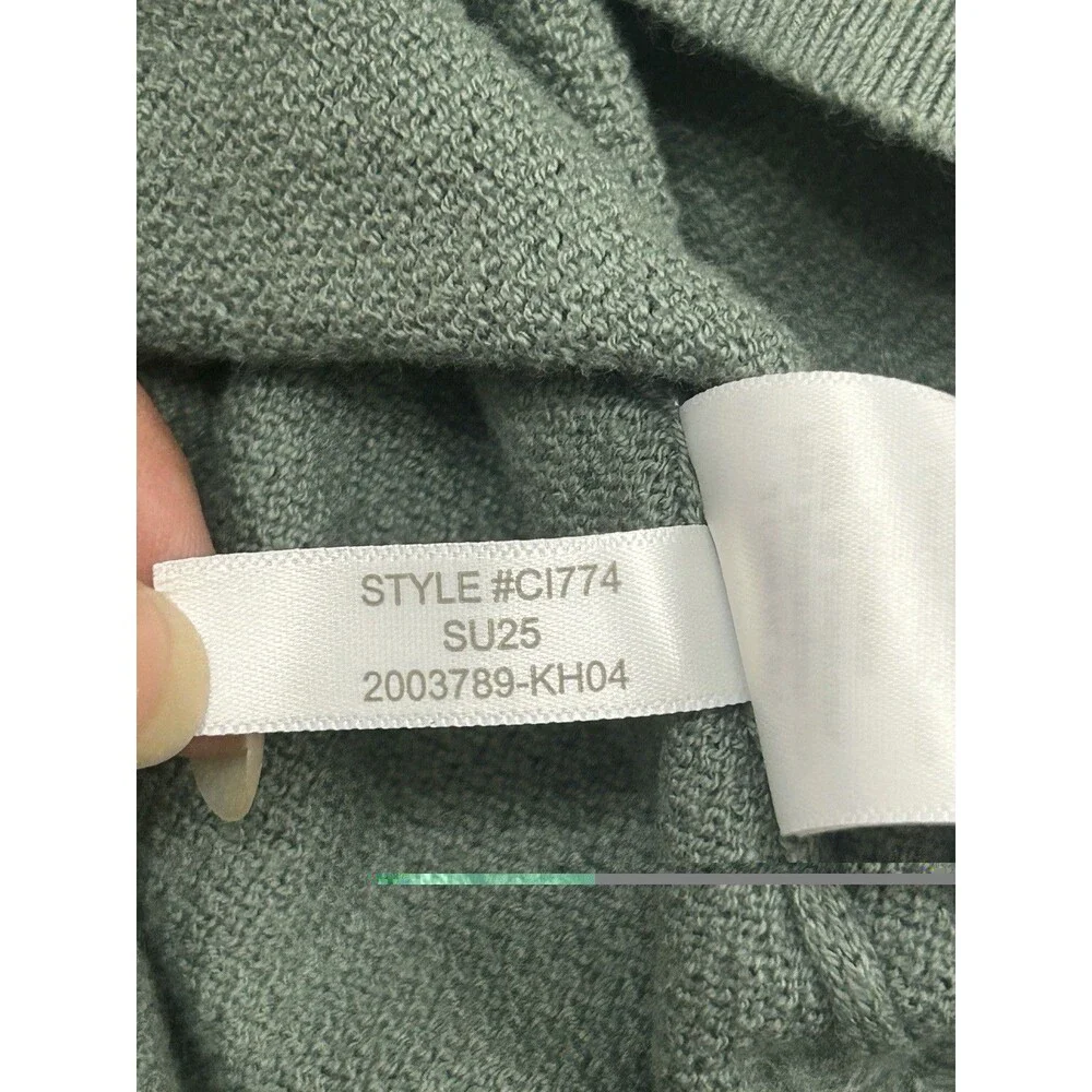 J Crew Knit Polo Shirt Men’s XL Green Short Sleeve Casual Brunch Beach CI774